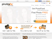 Tablet Screenshot of photofix.com